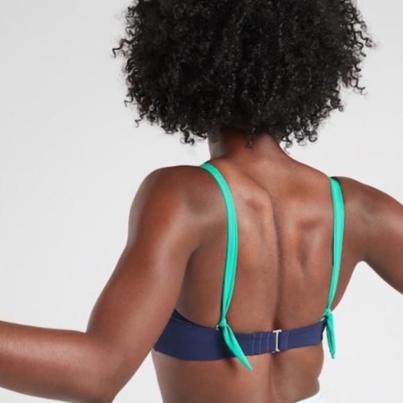 Athleta Chroma Bandeau Bikini Top High W Bottom - Picture 5 of 8